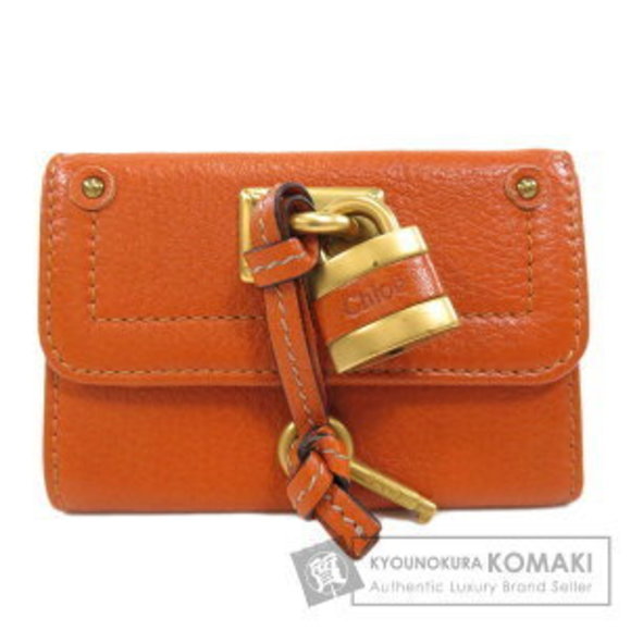 Chloe Handbags - Chloe key motif bifold Wallet coin leather